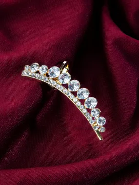 1 Pc Diamond Studded Ear Cuff