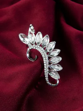 1 Pc Pear Diamond Ear Cuff