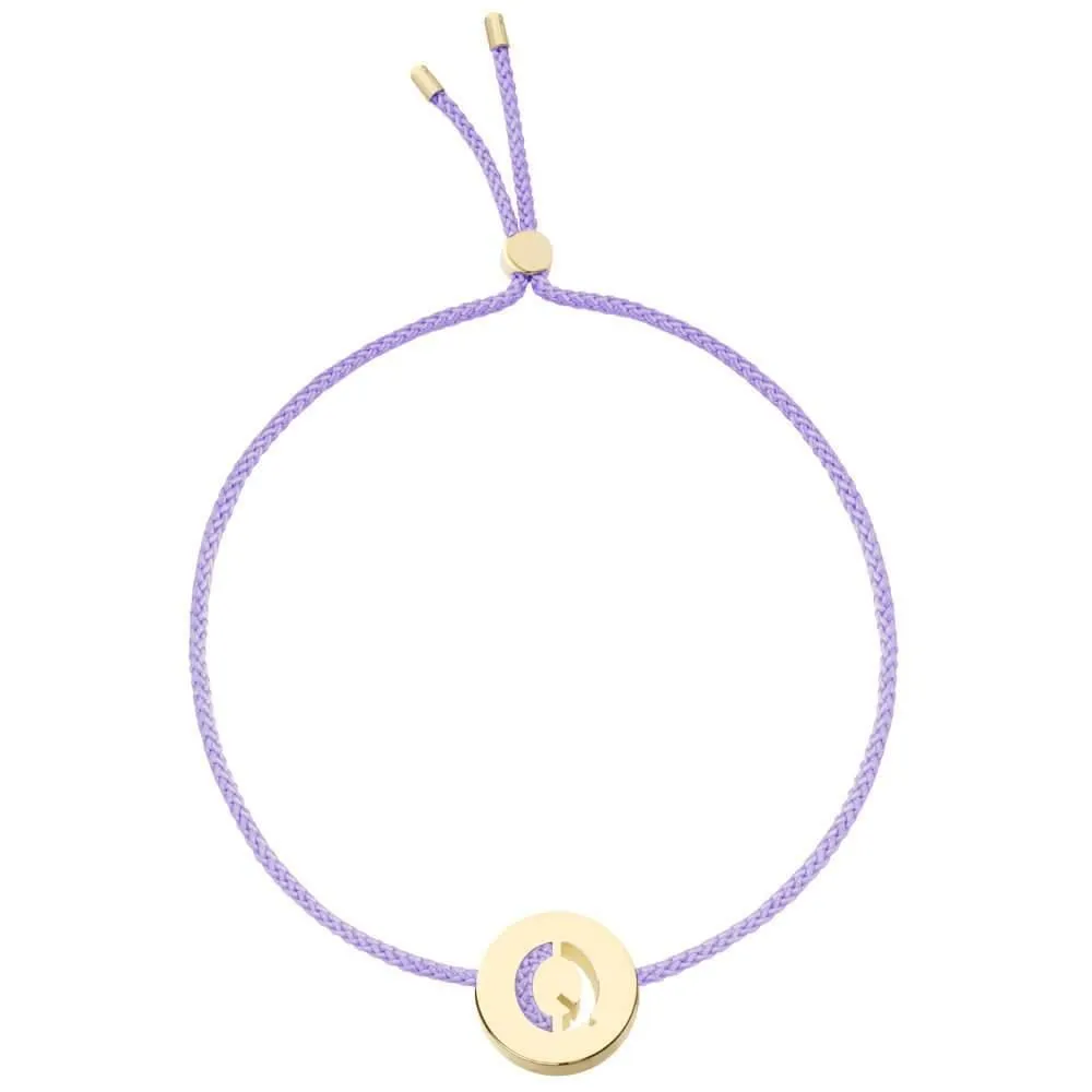 ABC's - Q 18K Gold Plated Bracelet