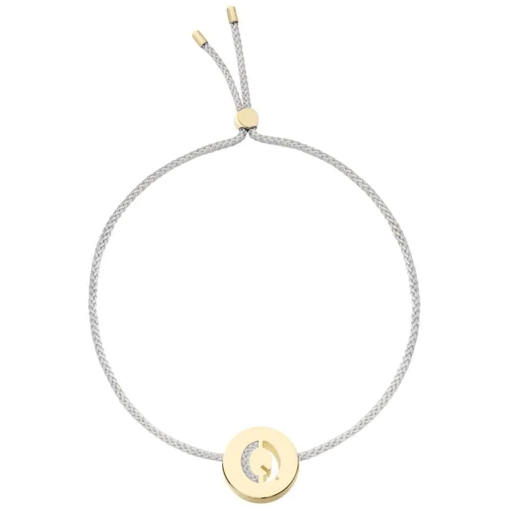 ABC's - Q 18K Gold Plated Bracelet