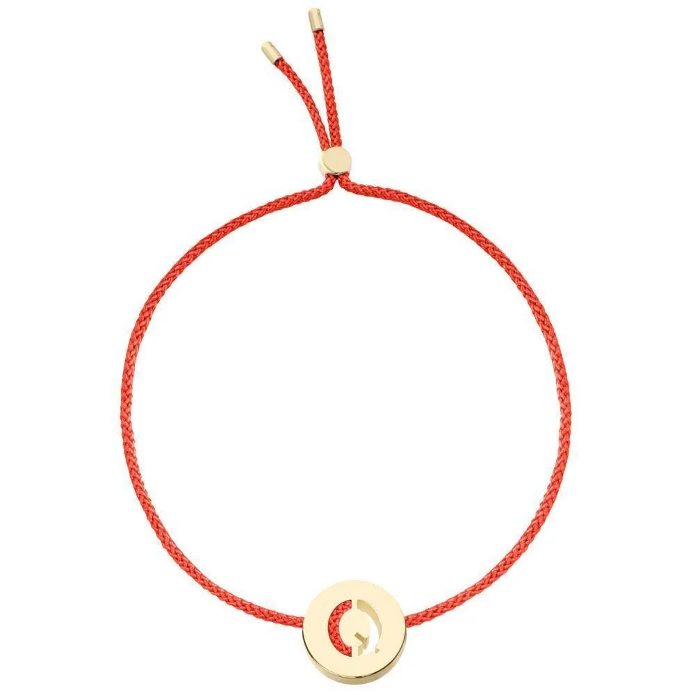 ABC's - Q 18K Gold Plated Bracelet