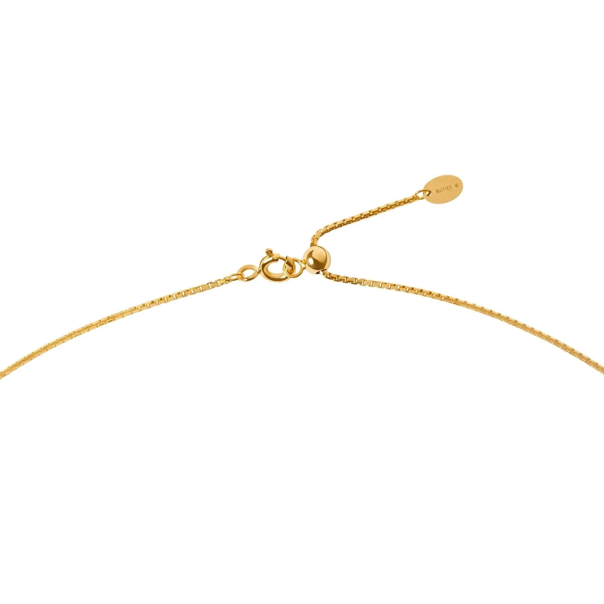 ABC's - U 18K Gold Plated Necklace