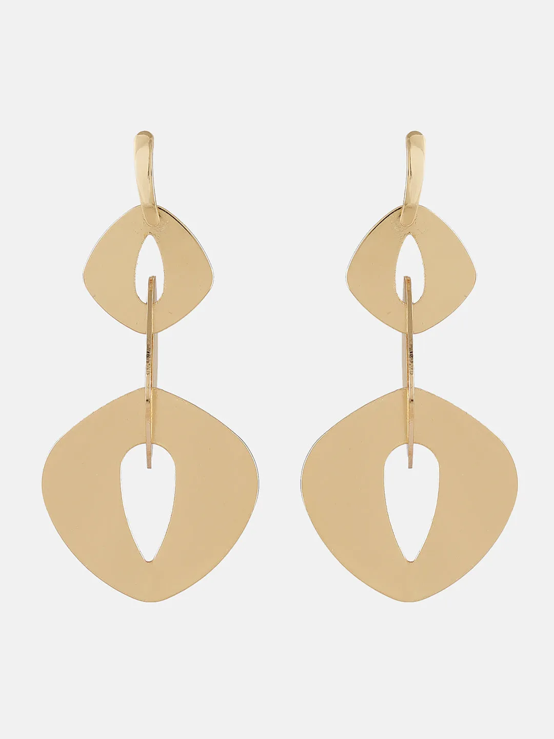 Abstract Drops Earrings