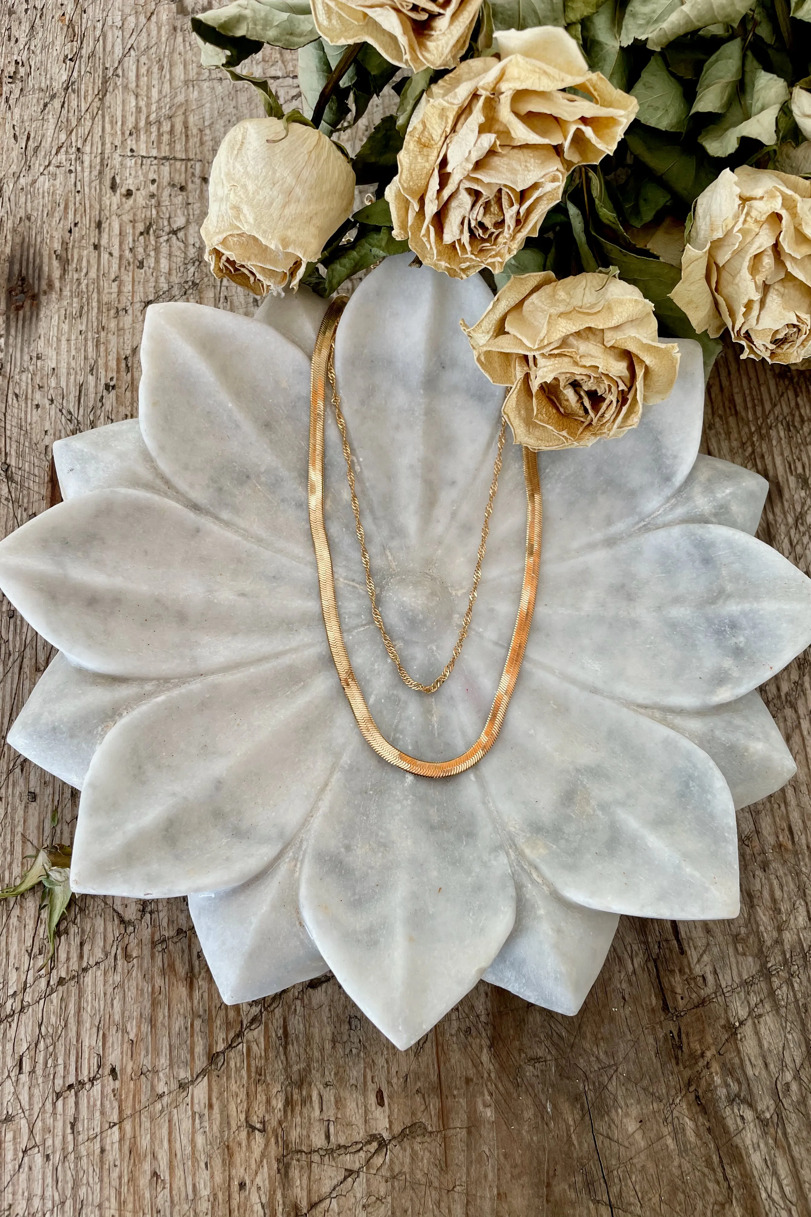 Adelia Gold Necklace