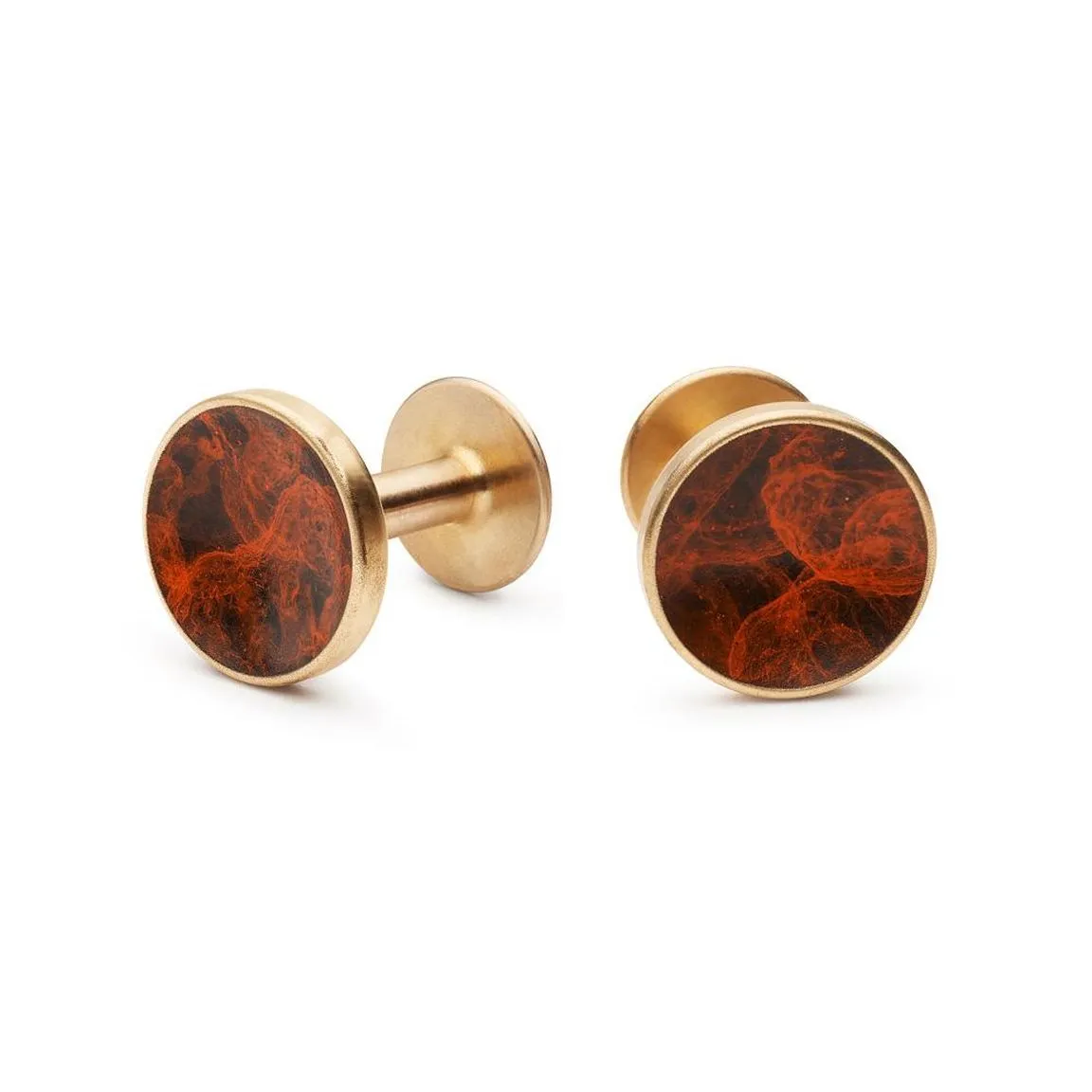 Alice Made This "Bayley" Orange Patina Cufflinks