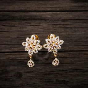 American Diamond Stud Earrings By Asp Fashion Jewellery