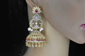 American Diamonds Jhumka