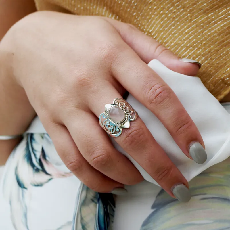 Arlee Rose Quartz Boho Ring