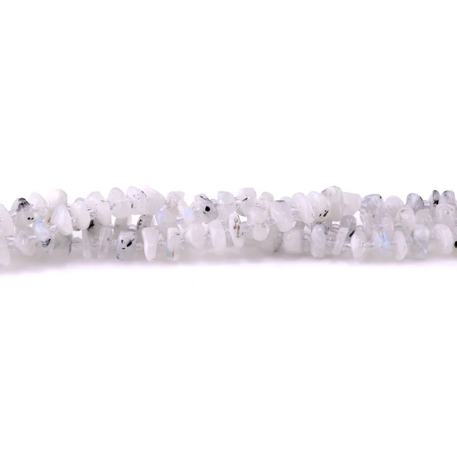 Blue Moonstone 5x8mm Chip - 15-16 Inch