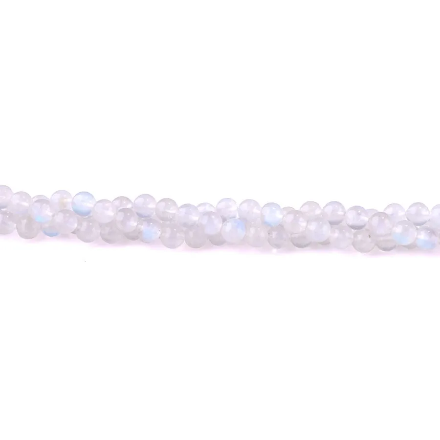 Blue Moonstone 8mm Round AAA Grade - 15-16 Inch