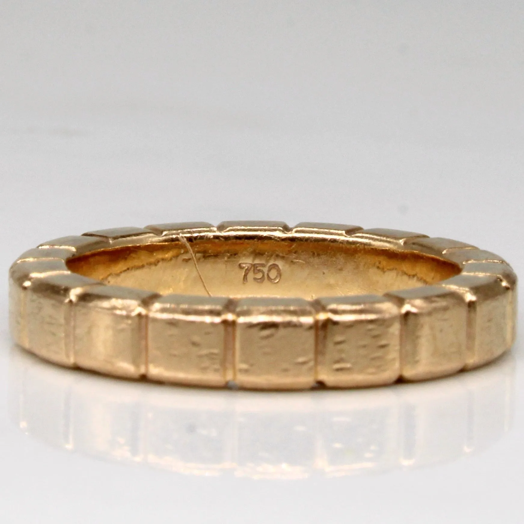 'Chopard' 18k Yellow Gold Ring | SZ 5.5 |