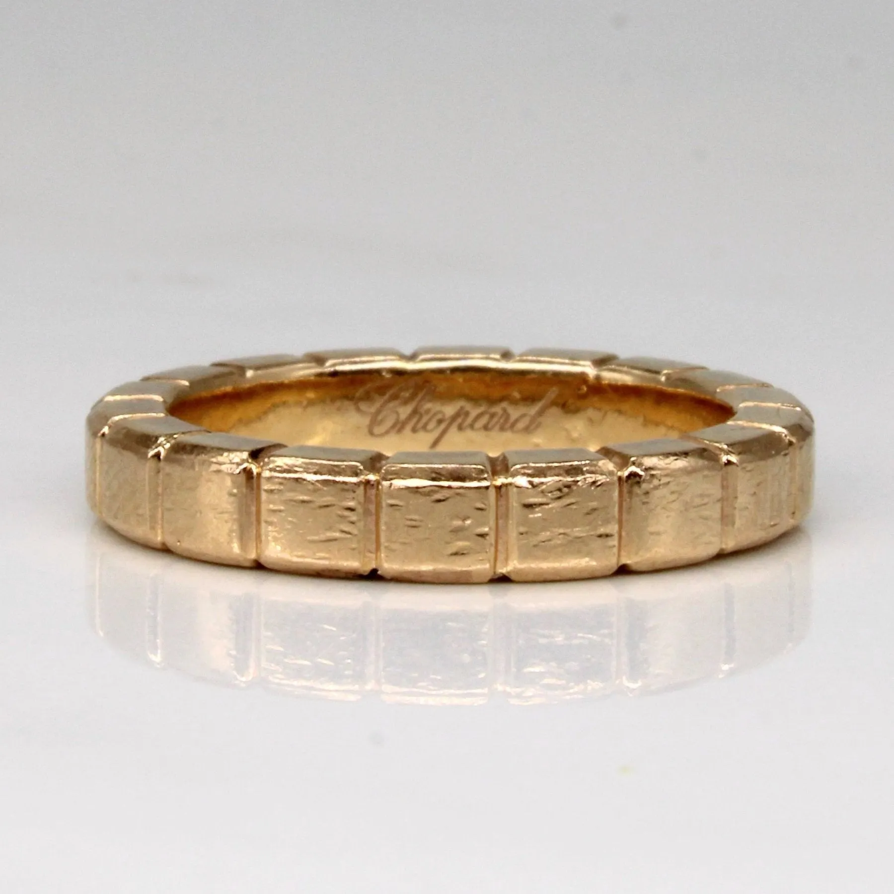 'Chopard' 18k Yellow Gold Ring | SZ 5.5 |