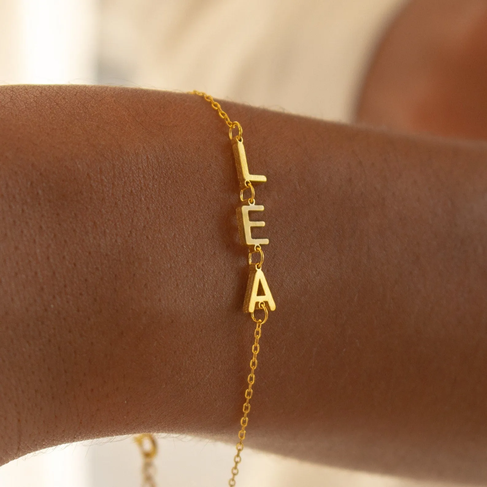 Custom Letter Bracelet