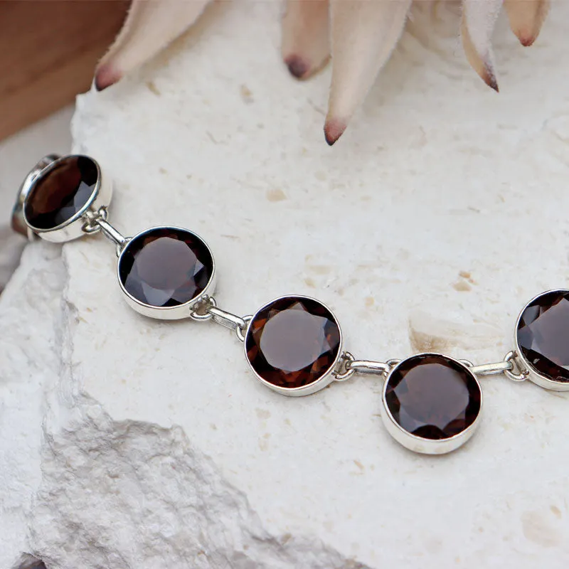 Devi Smoky Quartz Gemstone Necklace