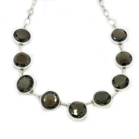 Devi Smoky Quartz Gemstone Necklace