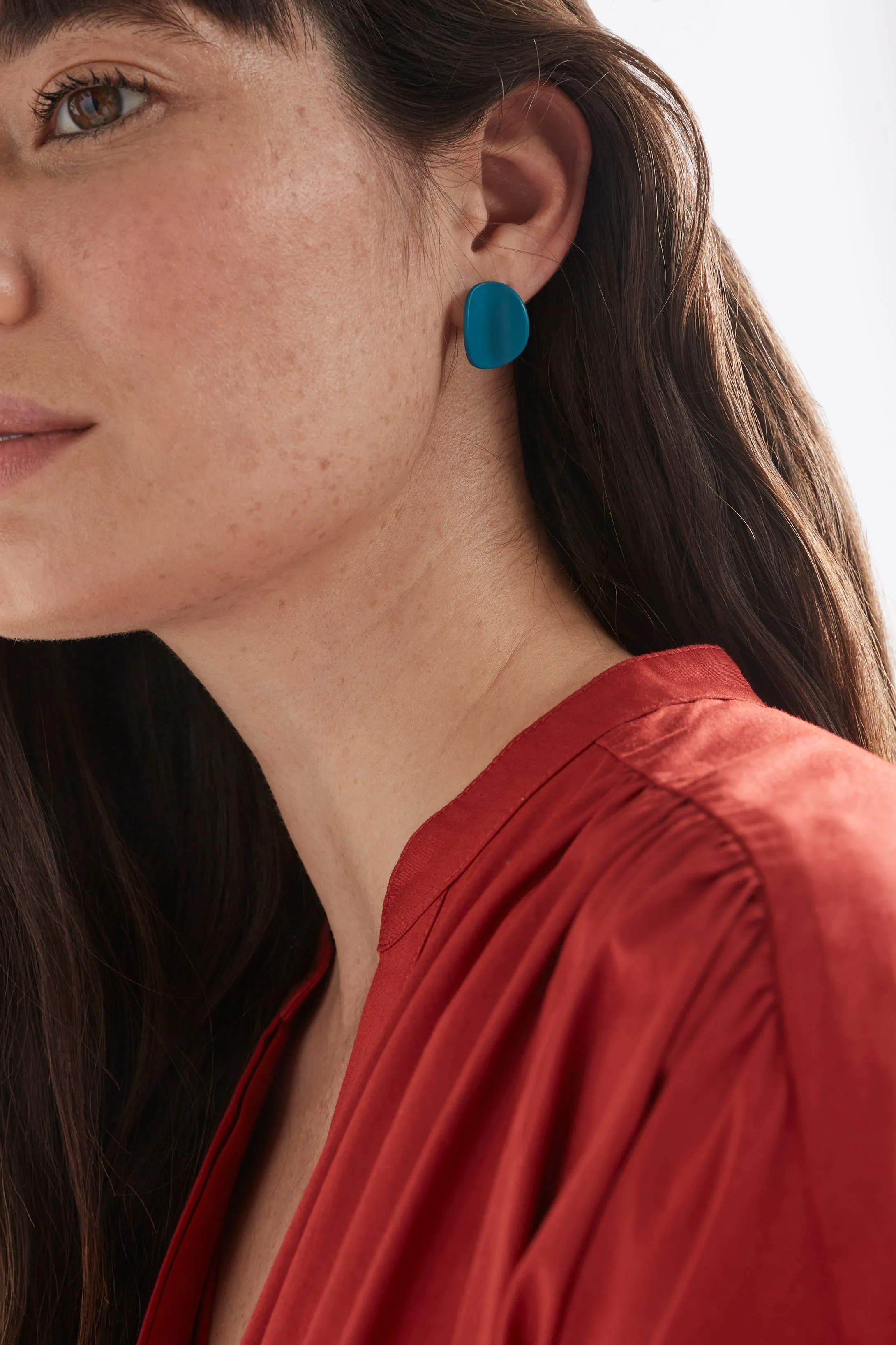 Elk The Label - Kave Stud Earring - Teal