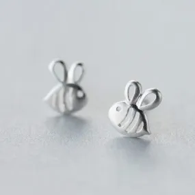 Fresh Accessories - Bees Sterling Silver Stud Earrings