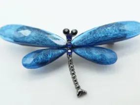 Fresh Accessories - Brooch Blue Dragonfly