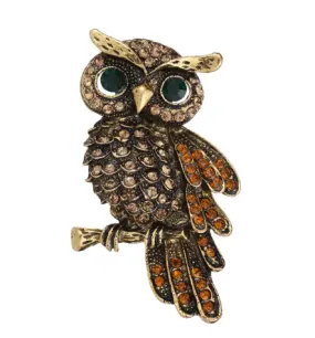 Fresh Accessories - Brooch Owl