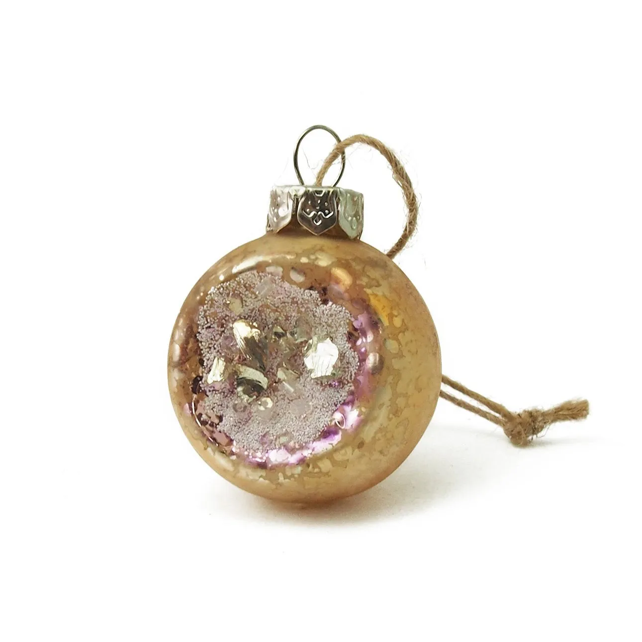 Geode Glass Ornament