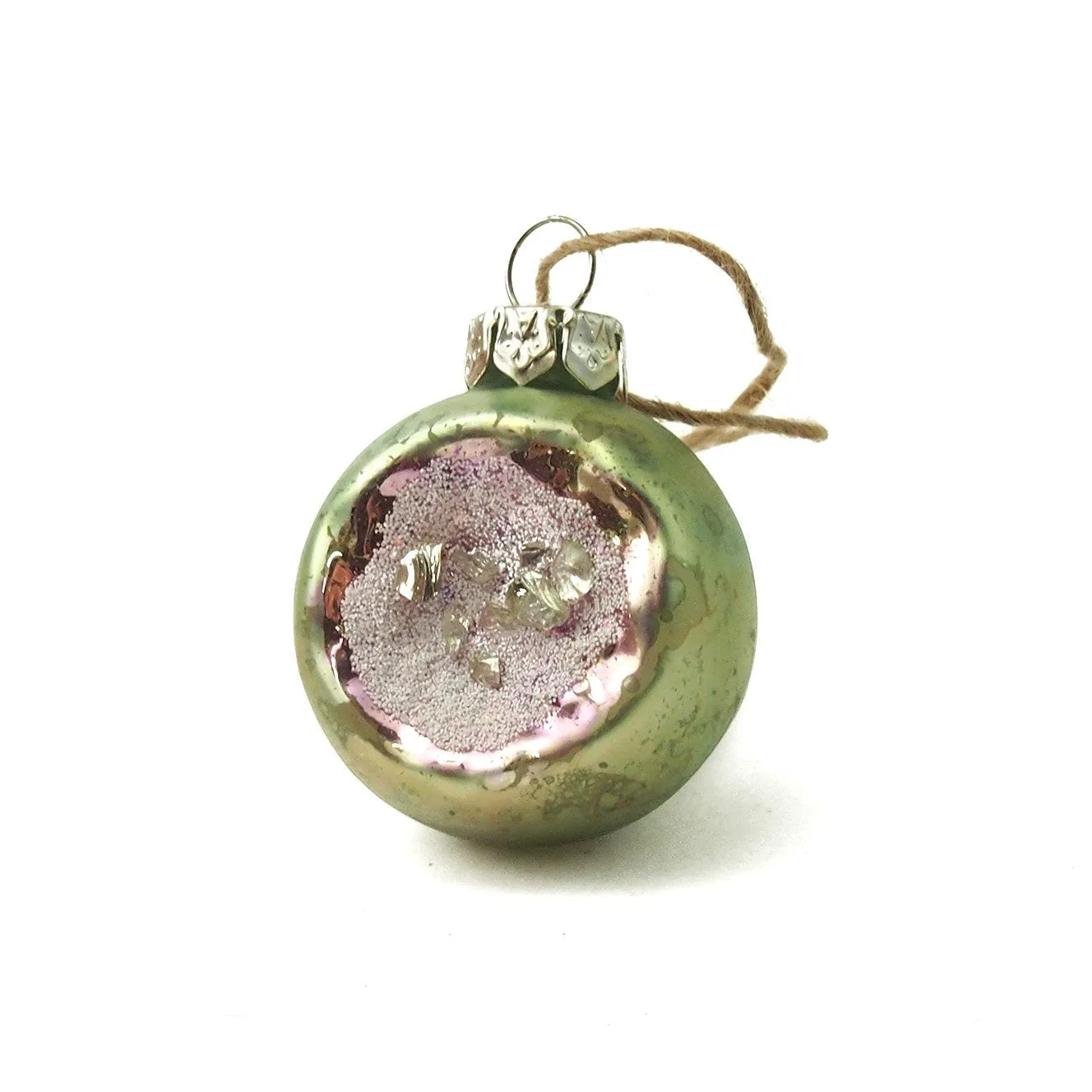 Geode Glass Ornament