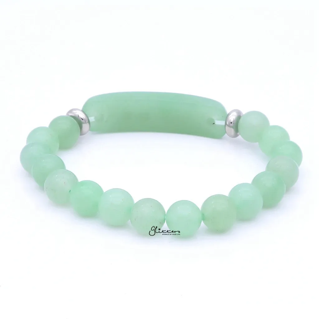 Green Aventurine Semi Precious Stone Bracelet