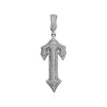 Hip Hop New Style Zircon Cross Pendant