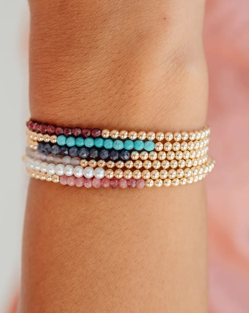 LeMel City Stretch Bracelet | Pink