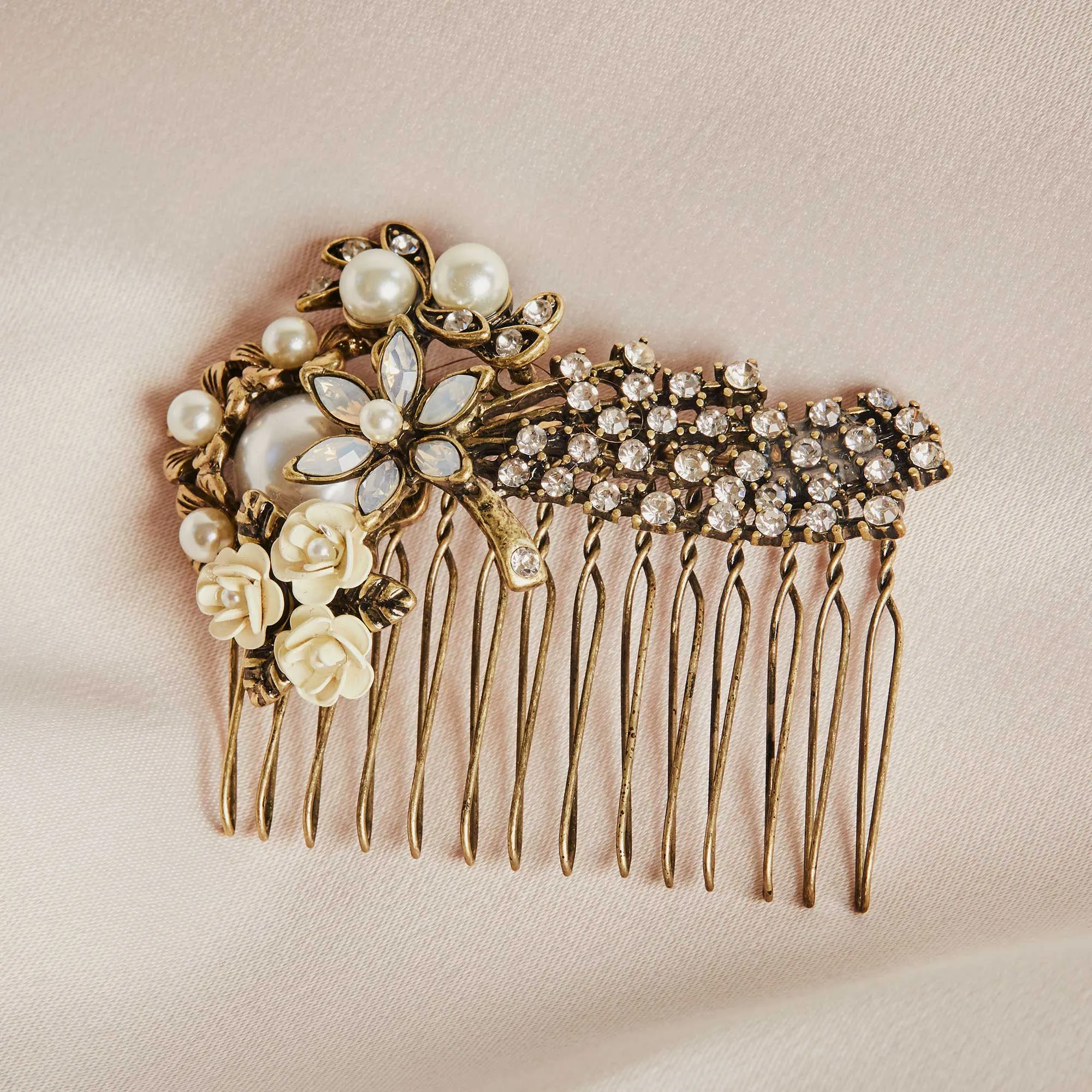 Miriam Haskell Pearl Hair Comb