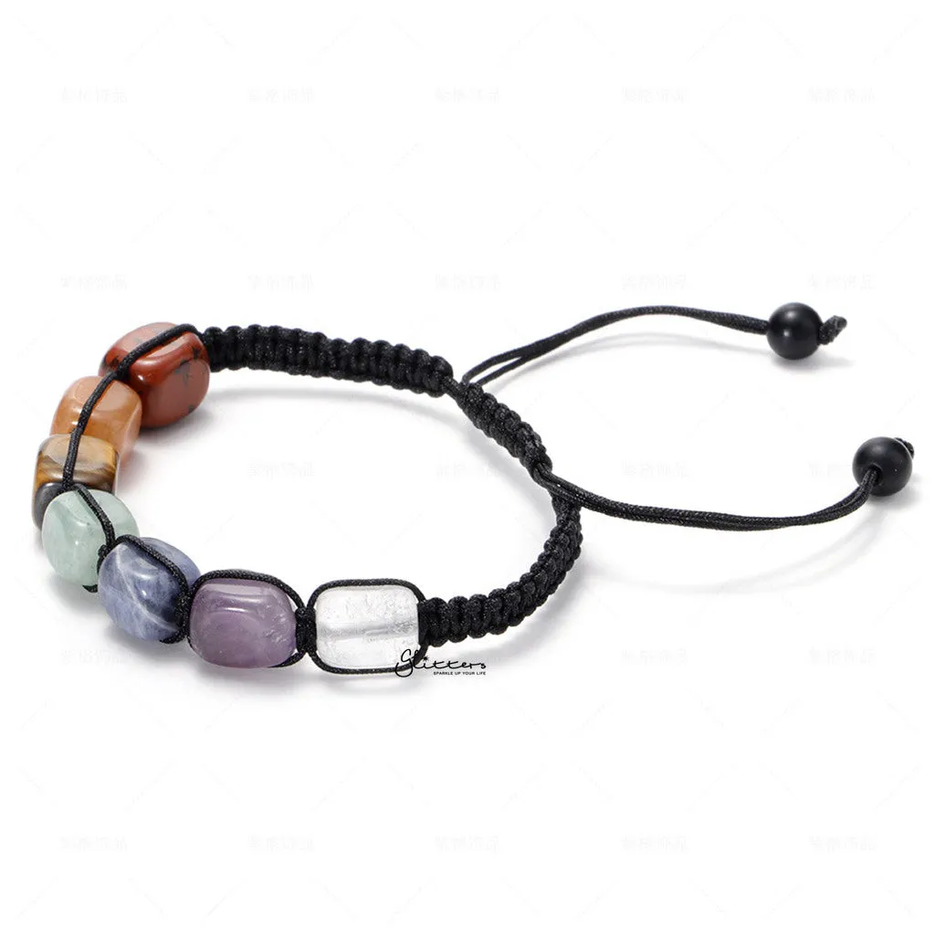 Multi Semi Precious Stones Bracelet