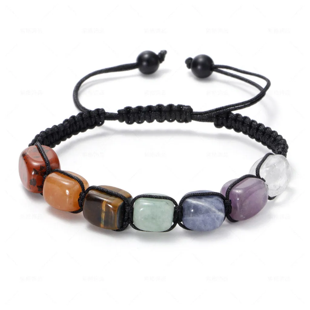 Multi Semi Precious Stones Bracelet