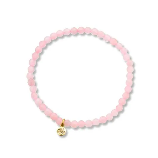 My Beautiful Grandma -  Rose Quartz Gem Bracelet