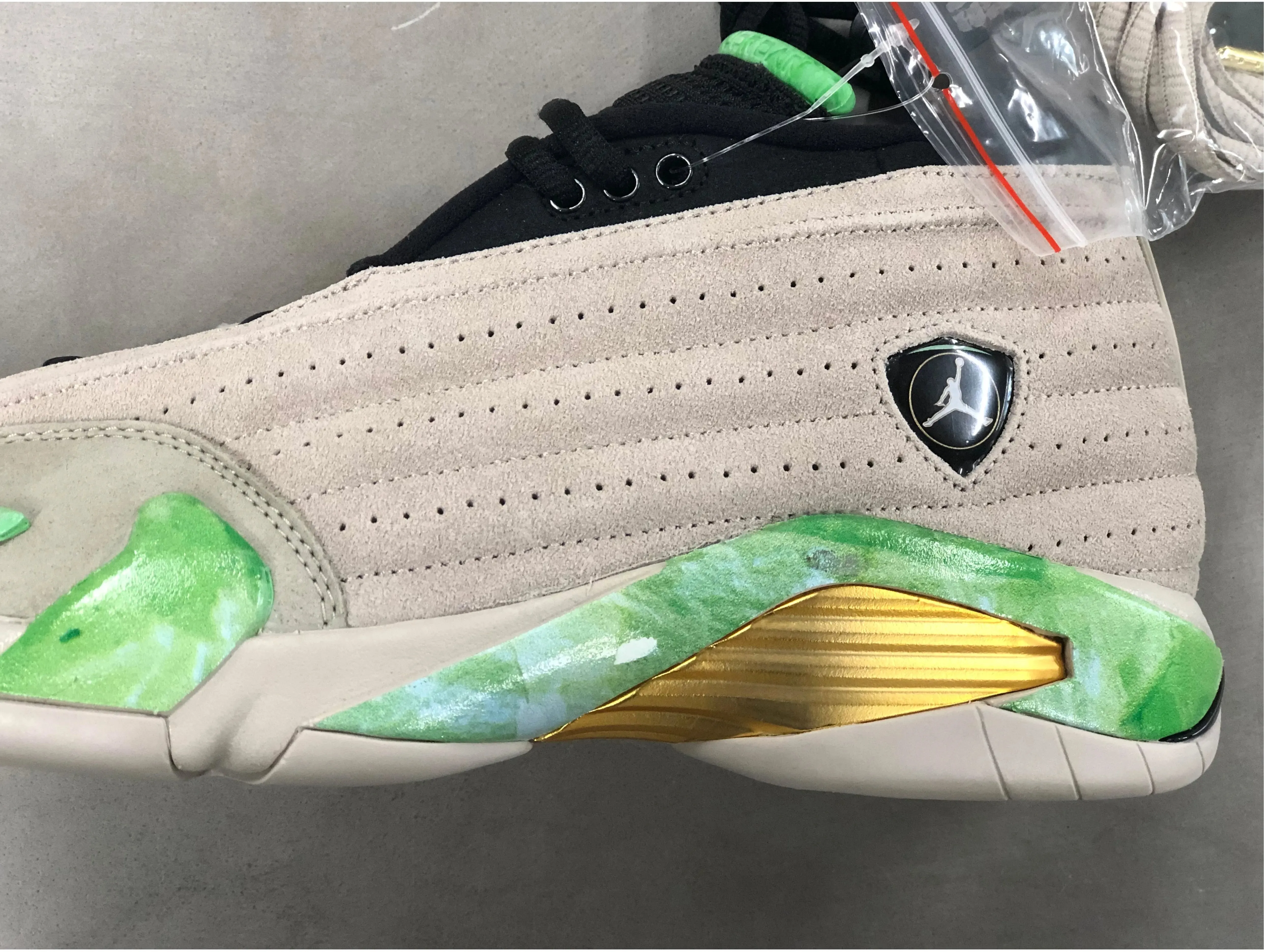 Nike Air Jordan 14 X Aleali May Retro Low SP Fortune [W] [Factory Flaw]