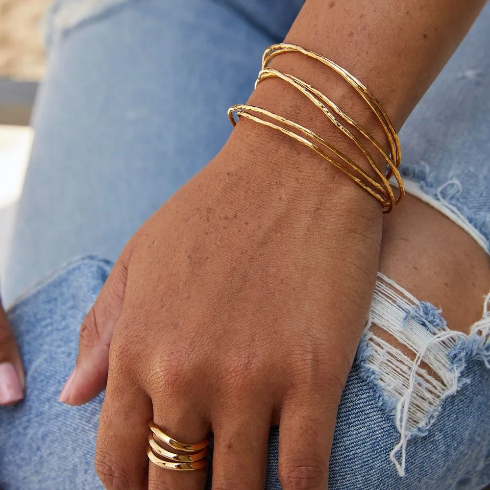 Nyundo Stacking Cuff Bracelets