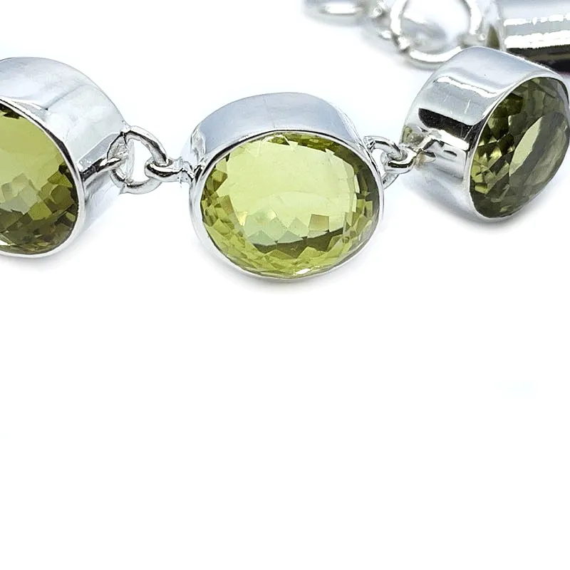 Peela Large Lemon Quartz Bracelet