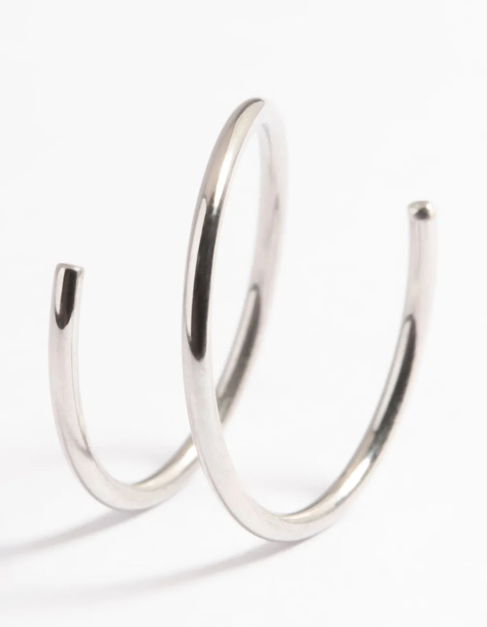 Surgical Steel Double Twist Nose Ring