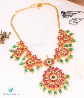 The Roya Silver Kundan-Jadau Necklace